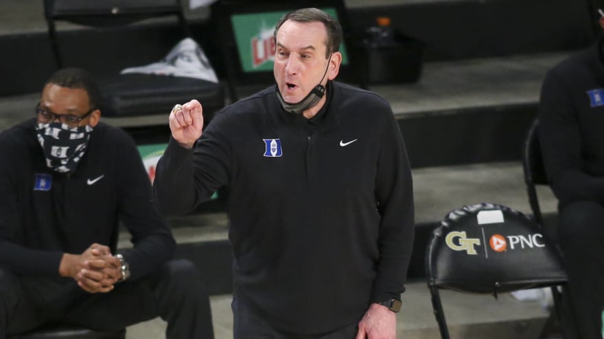 Coach K admits Duke doesn't deserve tournament bid | Yardbarker