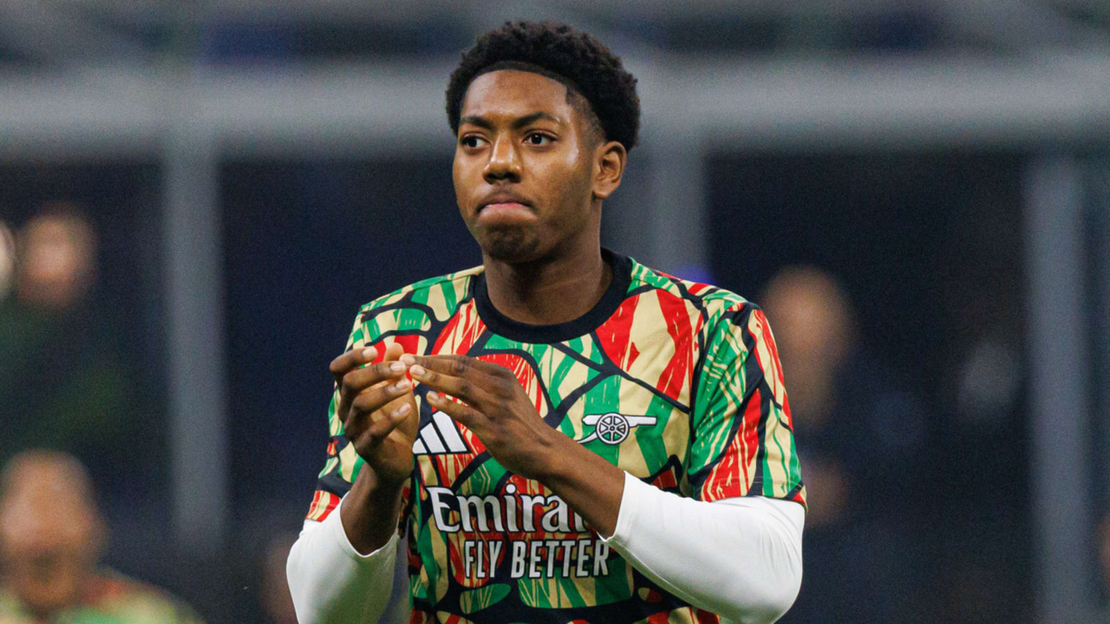 Watch: Lewis-Skelly mocks Haaland after scoring first Arsenal goal