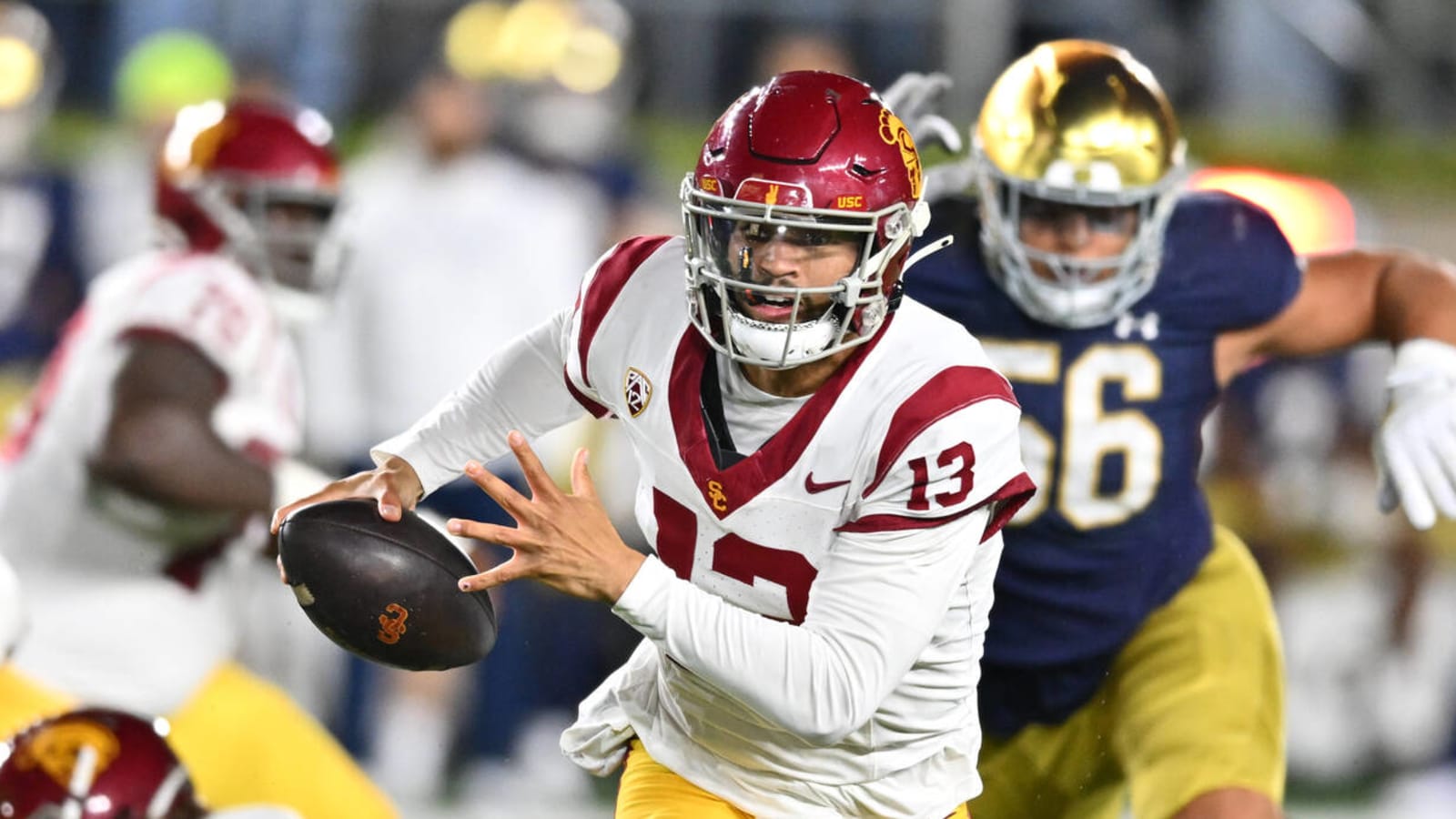 Lincoln Riley appears to point finger at Caleb Williams