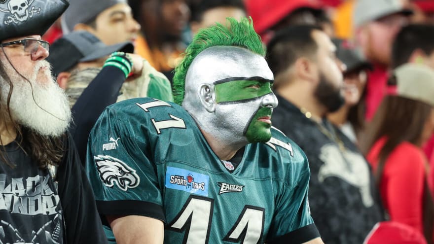 Watch: Eagles fans are 'unhinged' for 2024 schedule release