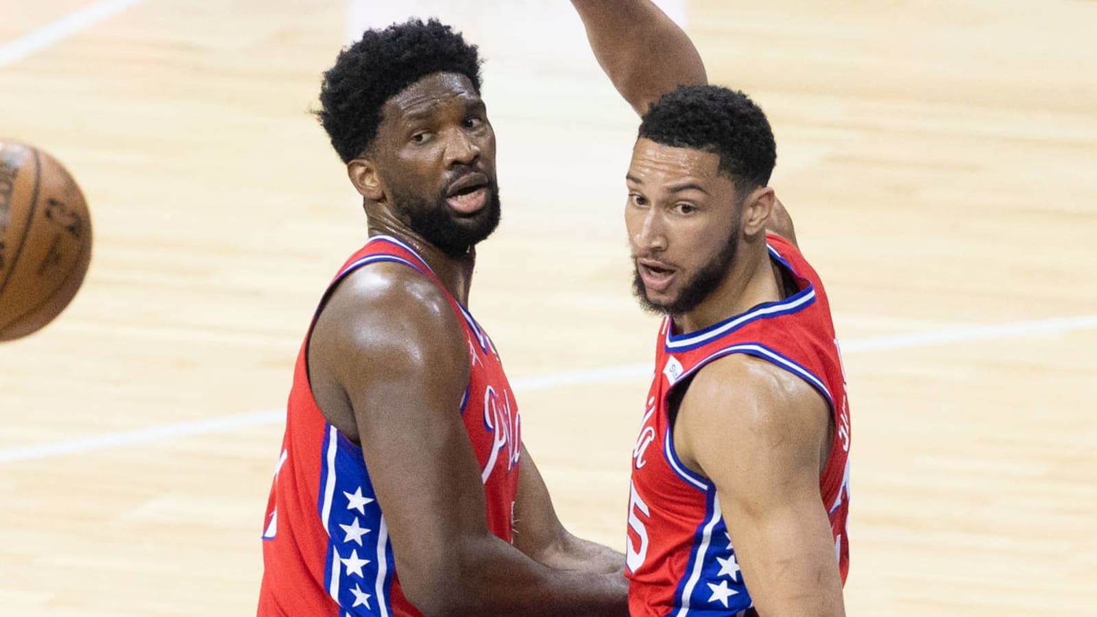 Simmons believes playing with Embiid has 'run its course'?