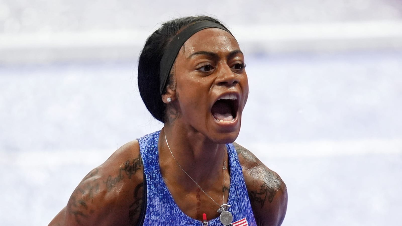 Sha'Carri Richardson explains viral stare down at Olympics Yardbarker