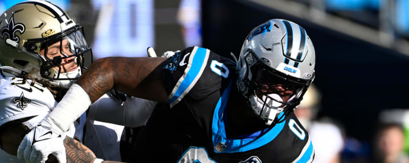 Panthers TE Ja’Tavion Sanders taken to hospital for evaluation after neck injury