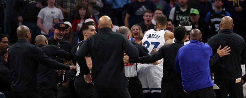 Watch: Seven people ejected after Pistons-Timberwolves brawl
