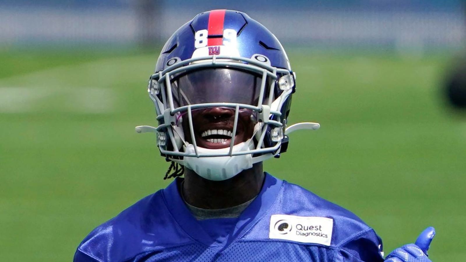 Giants rookie WR Kadarius Toney looking to scratch that itch to play