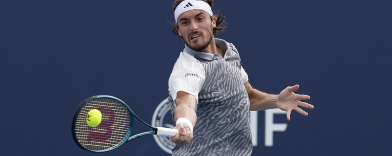 Watch: Stefanos Tsitsipas breaks his racket into half as he loses a game to Jan-Lennard Struff at Italian Open