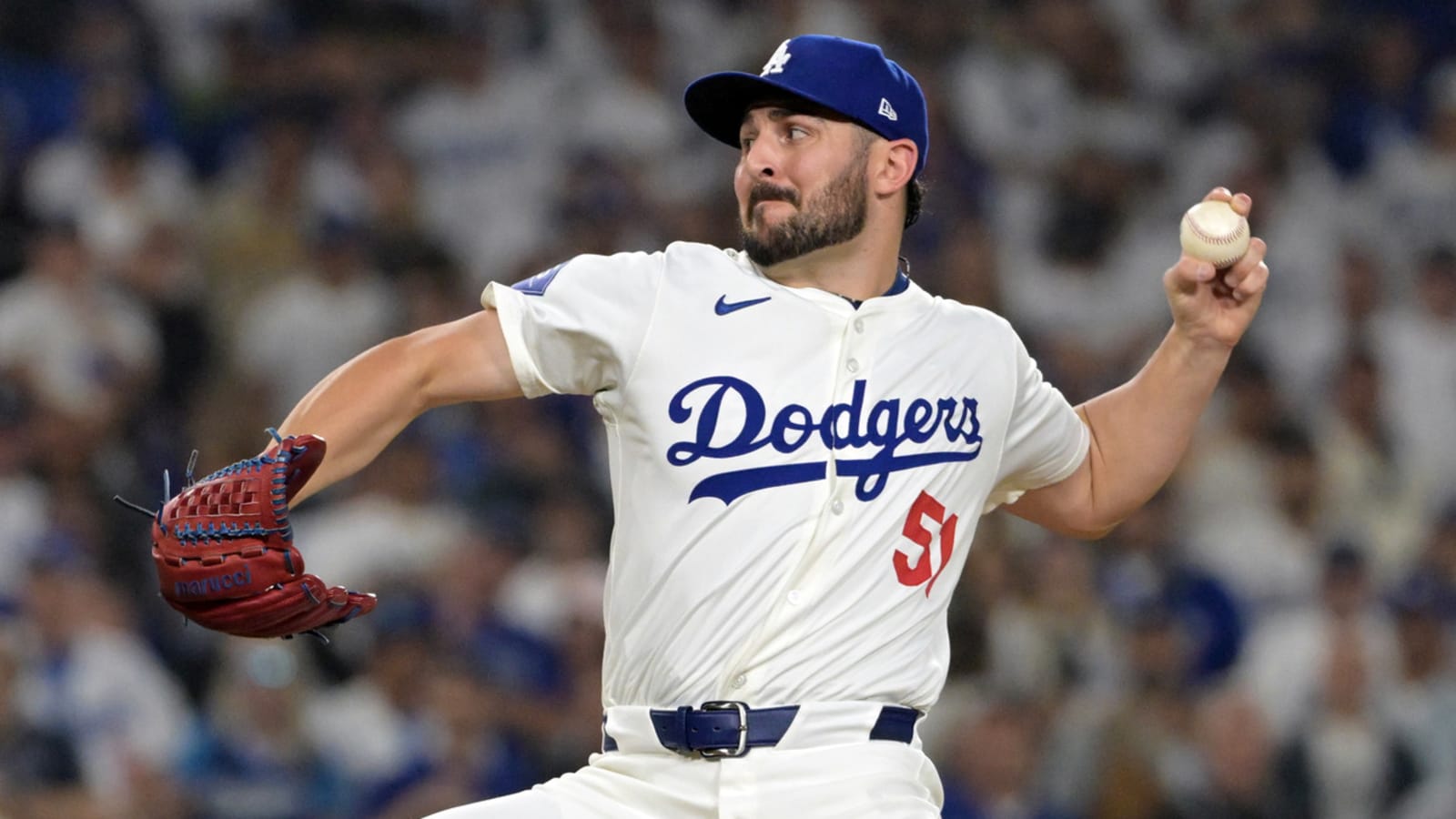 Key Dodgers reliever likely to be left off NLCS roster due to injury
