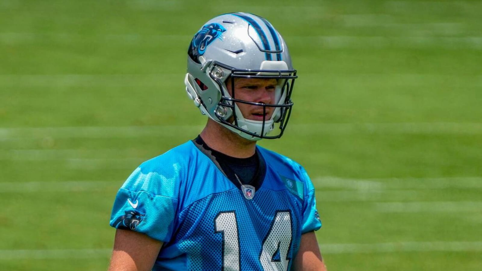 Panthers' Darnold 'cool' with Mayfield ahead of QB competition
