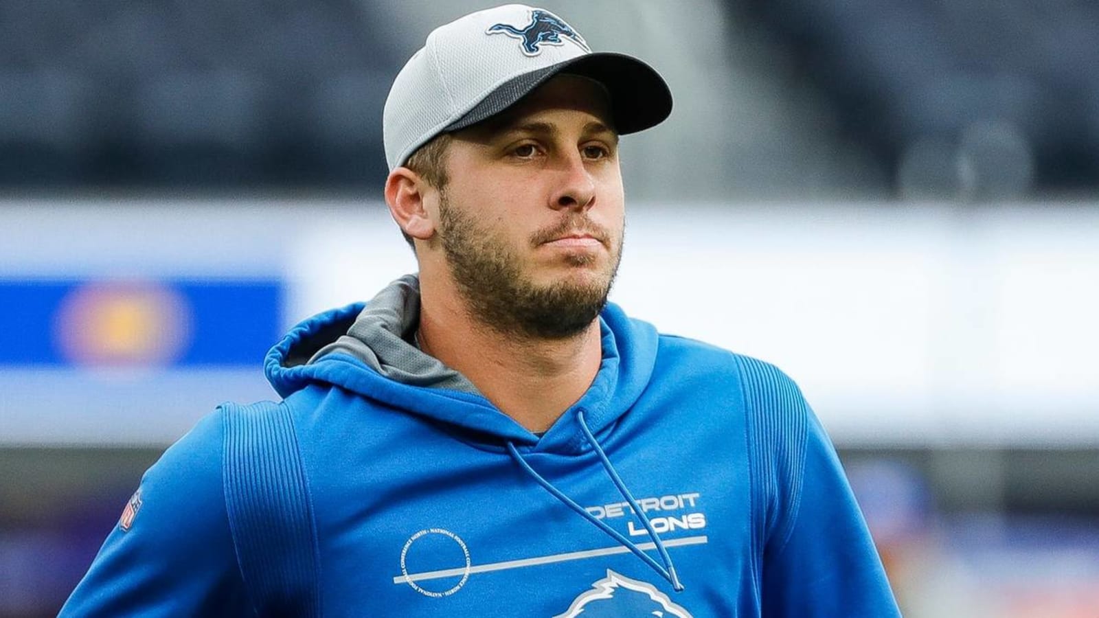 Lions HC Campbell voices support for struggling QB Goff