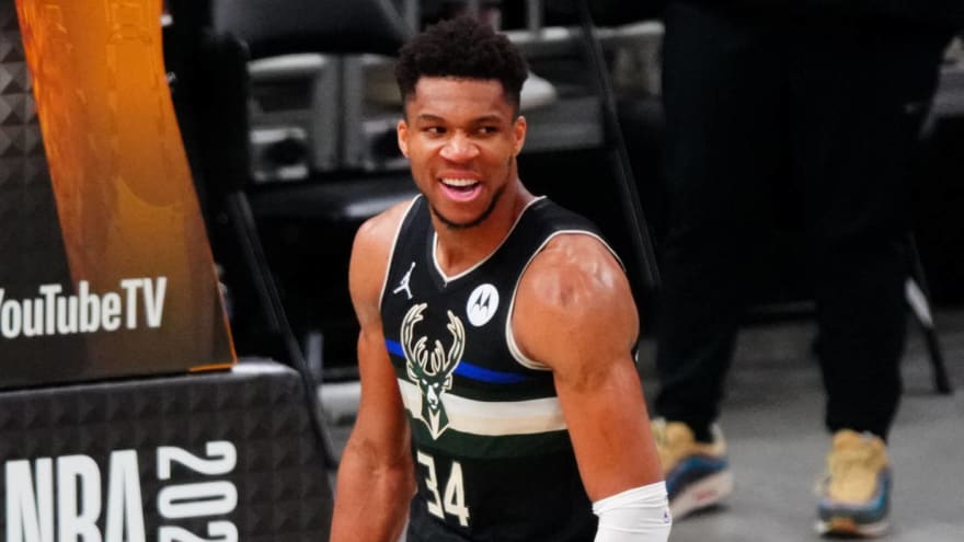 Giannis' girlfriend trolled Kendrick Perkins after Finals ...
