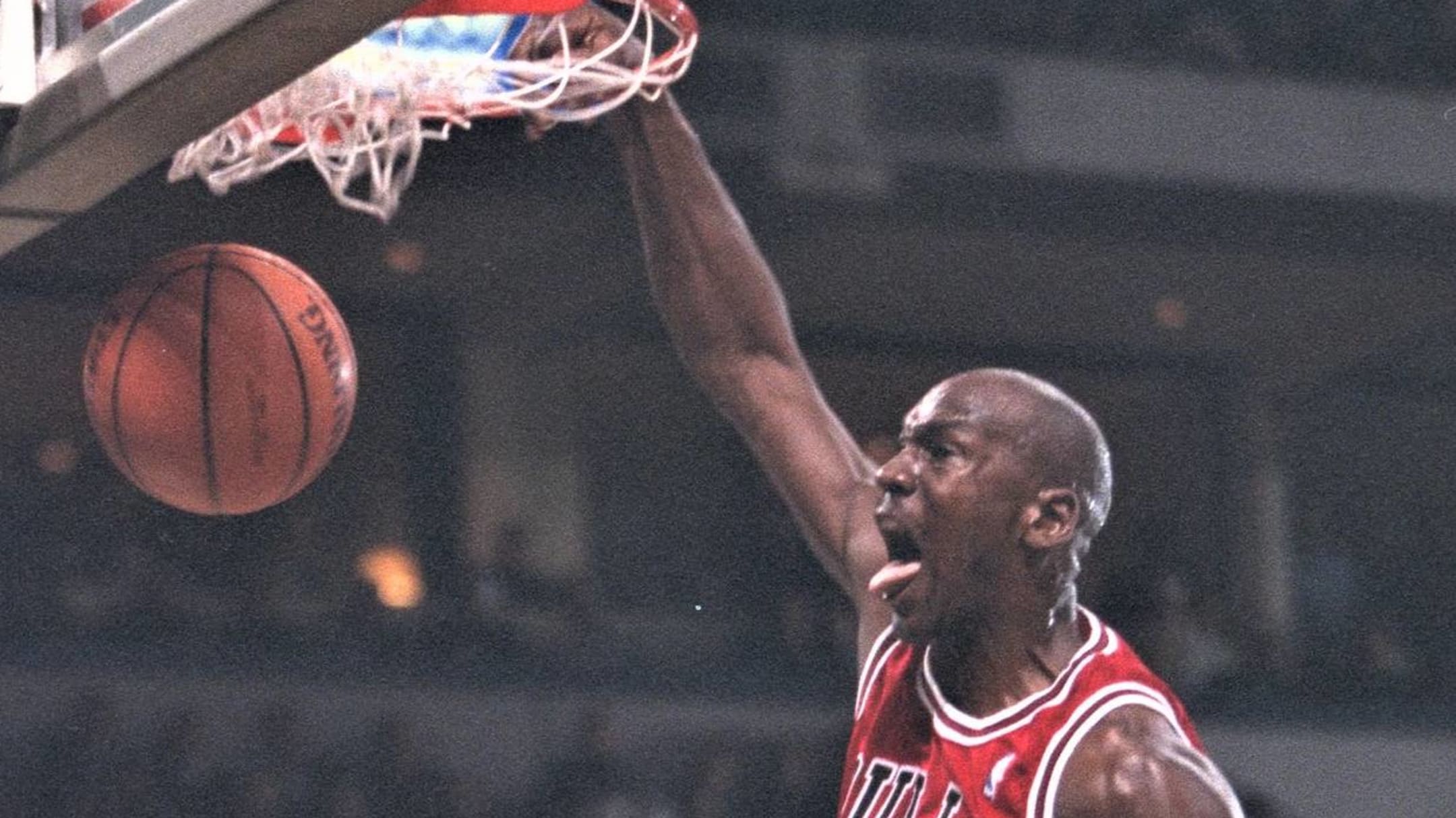 Even Michael Jordan Has a Backboard-Shattering Moment