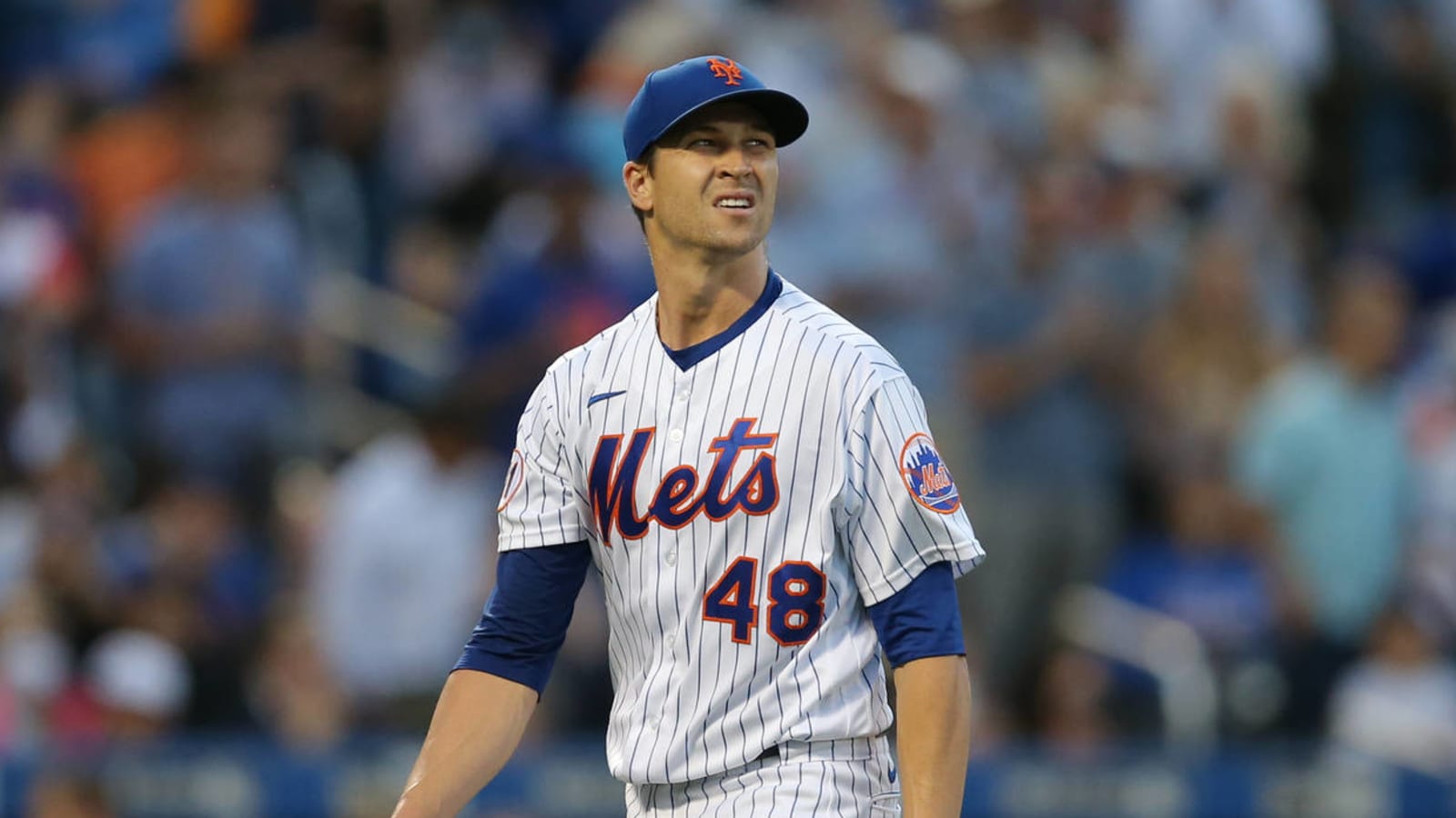 Jacob deGrom placed on IL with forearm tightness