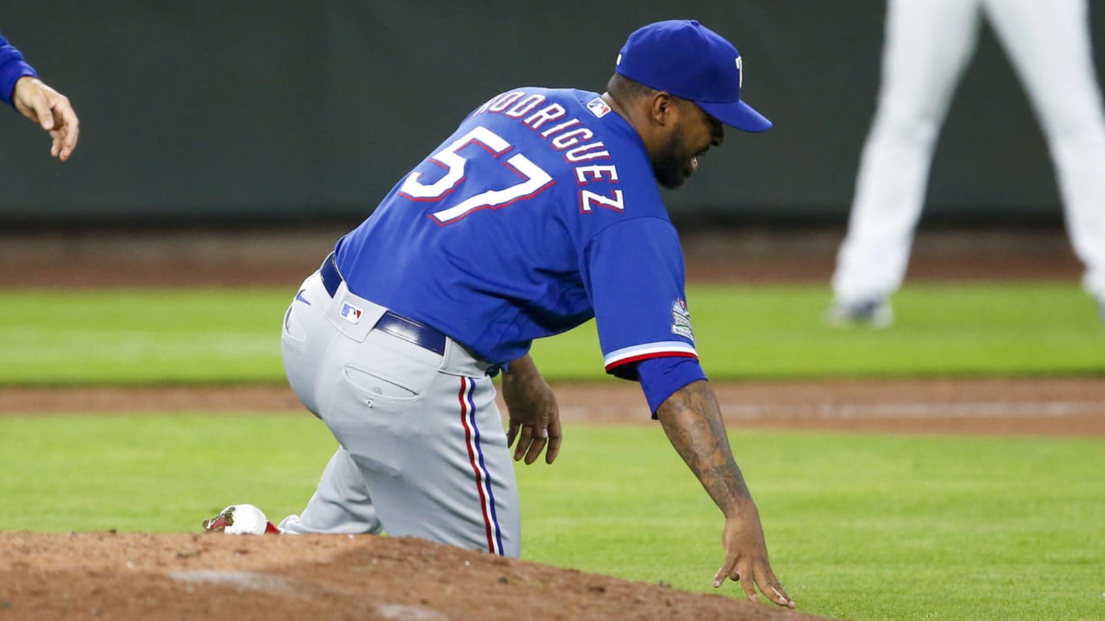 Rangers place RHP Joely Rodriguez on 10-day IL with hamstring strain