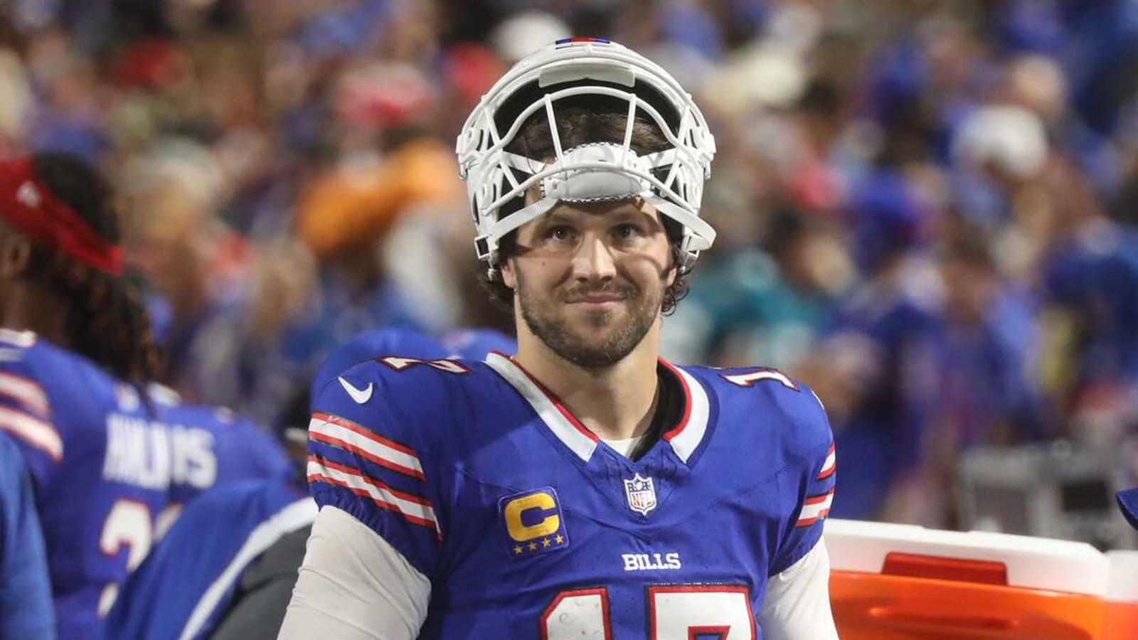 Josh Allen addresses relationship with Stefon Diggs