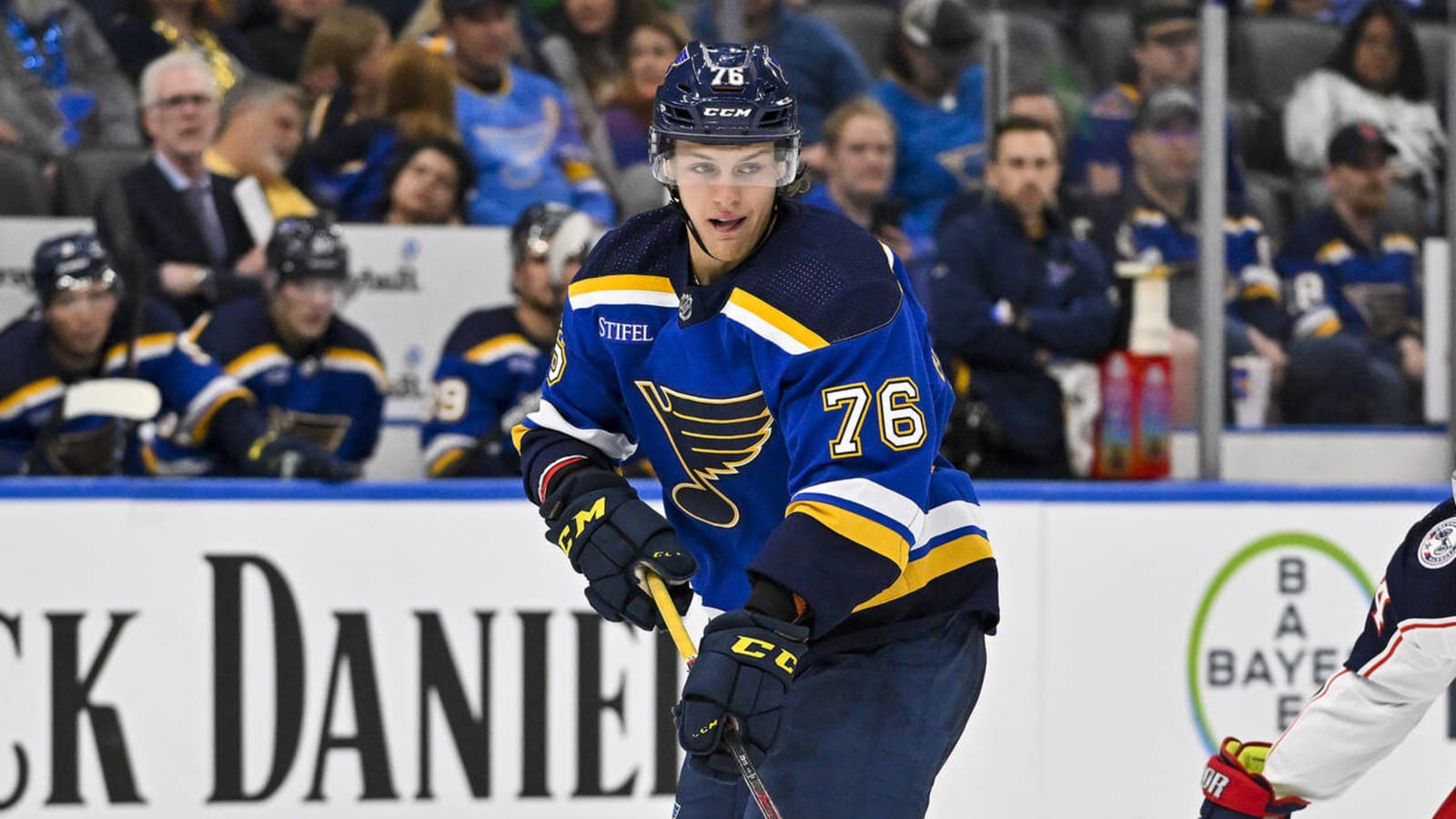 Blues recall former first-round pick