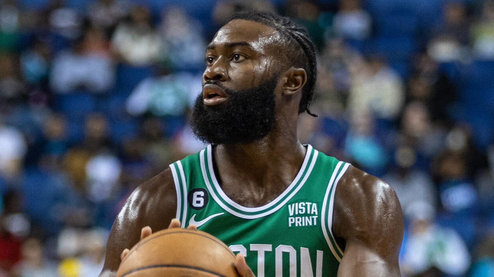 Jaylen Brown disagrees with Kyrie Irving's suspension