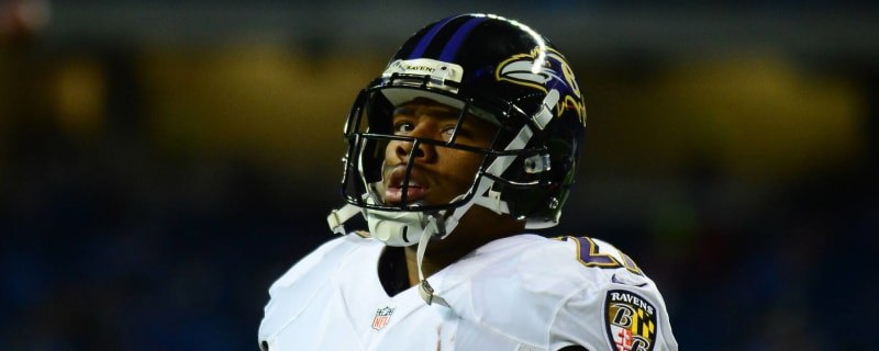 Ravens' infamous RB appears at training camp