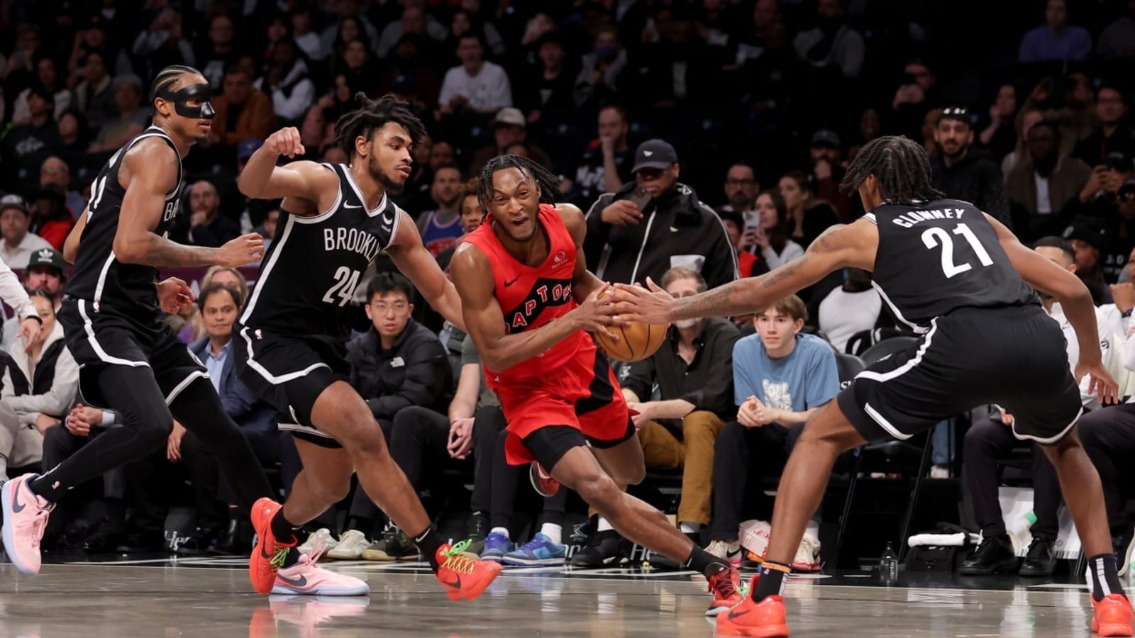 Nets have a dynamic big man duo in development