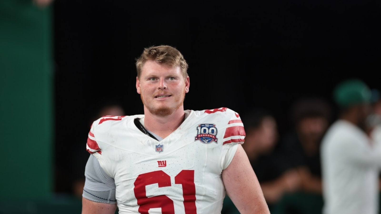 Giants finally seeing growth from 2nd-year center