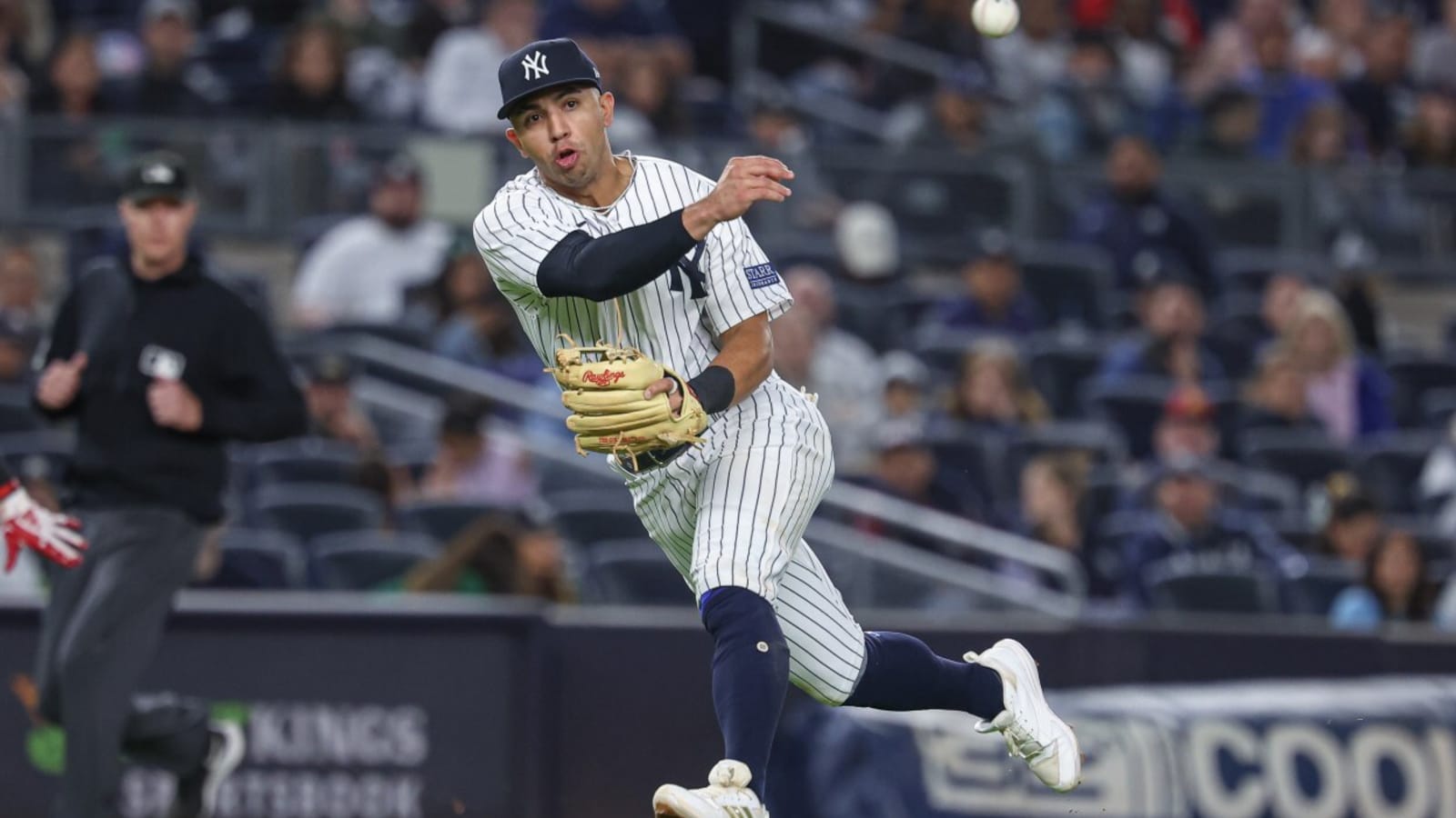 Yankees promote Oswald Peraza to replace injured star infielder