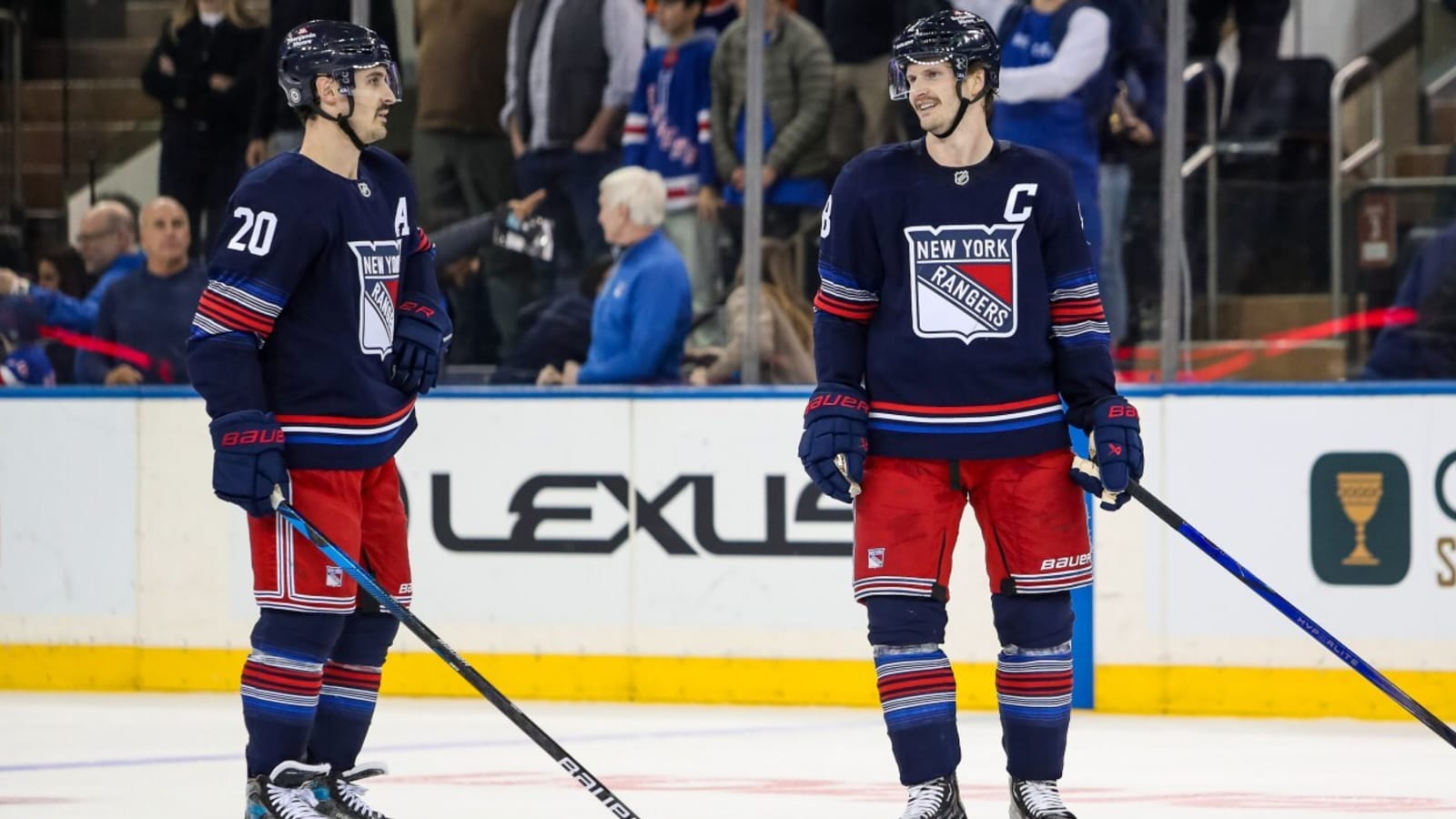 Rangers reportedly shopping two veteran stars on trade block