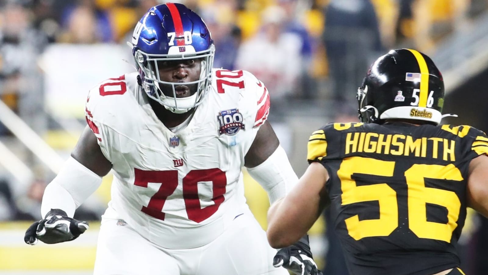 Giants’ left tackle woes resurface as injury bug strikes again