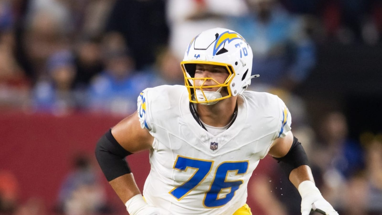 Chargers’ rookie offensive tackle ascending into elite status