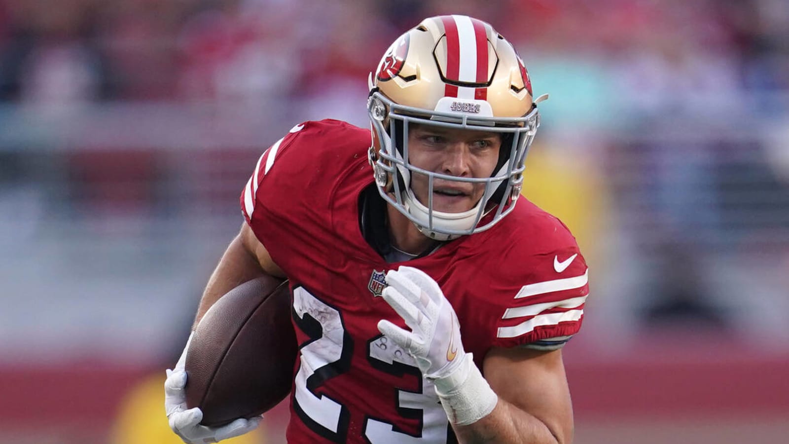 Watch: Christian McCaffrey scores for the 12th straight game, tying 49ers  mark