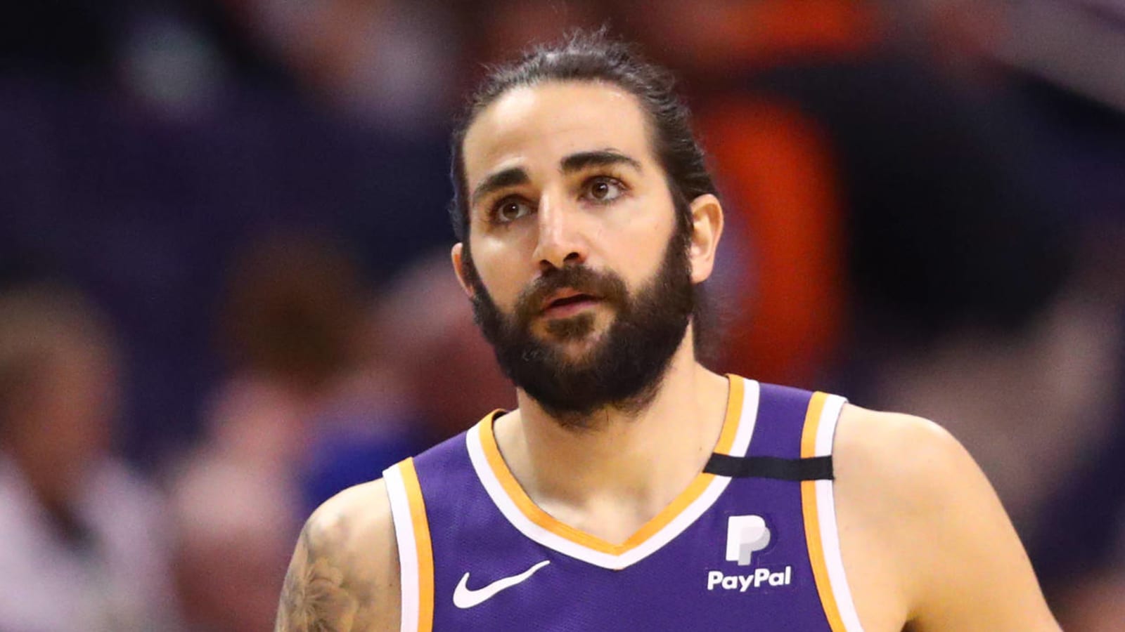 Ricky Rubio did not seem pleased about being traded to Thunder