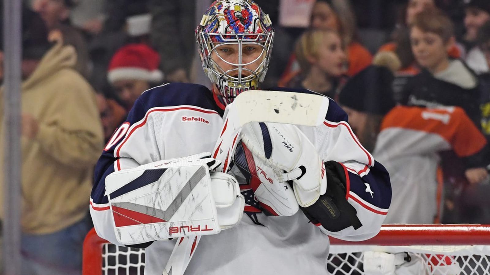 Blue Jackets’ Elvis Merzlikins, Jake Christiansen unavailable Saturday vs. Capitals