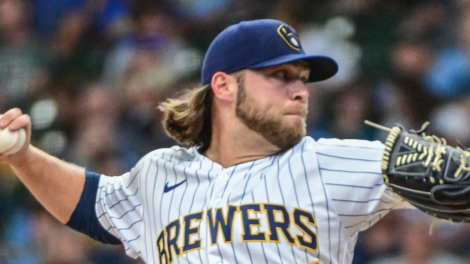 Corbin Burnes on pace to be first Brewers pitcher to lead MLB in strikeouts