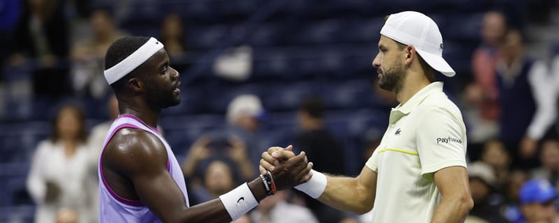 Injury forces Dimitrov to retire, Tiafoe through to U.S. Open semis