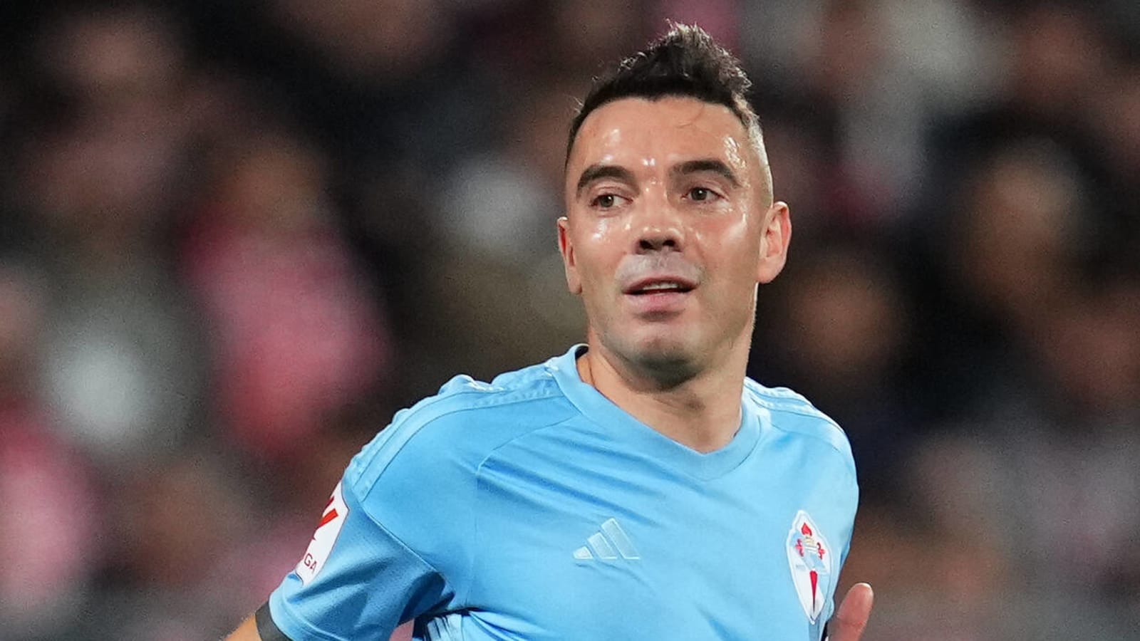 Watch: Former Liverpool striker Iago Aspas destroys VAR monitor in a moment of madness – issues apology later