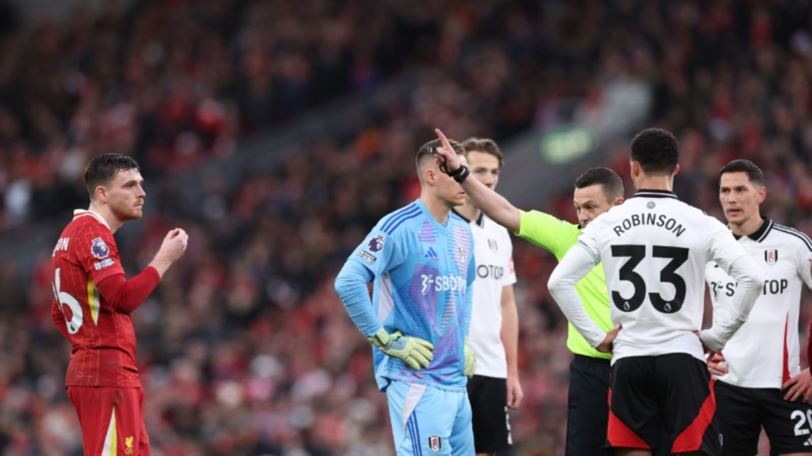Dermot Gallagher claims Liverpool were given raw deal by erroneous refereeing decision v Fulham