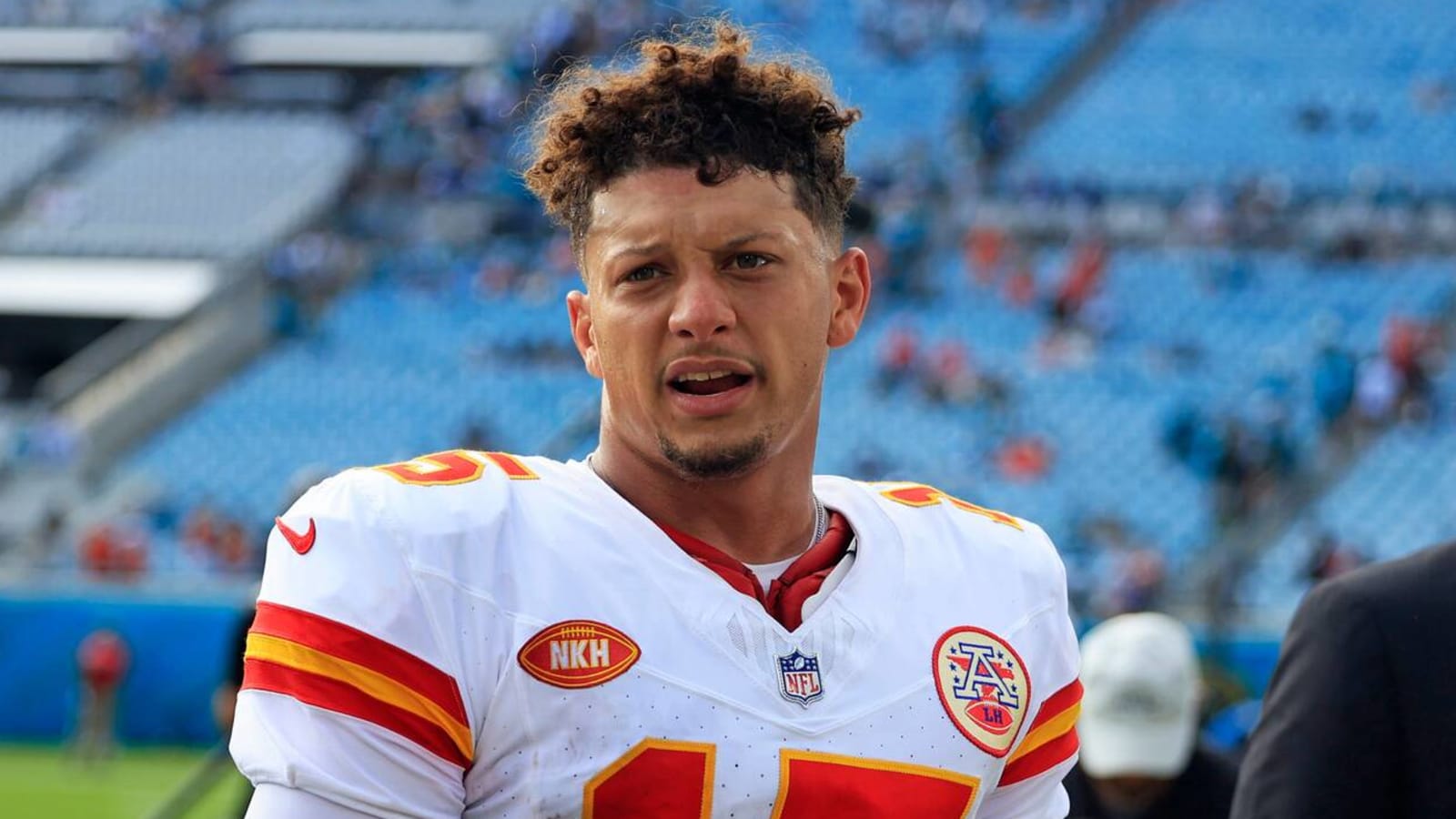 patrick mahomes in mets jersey