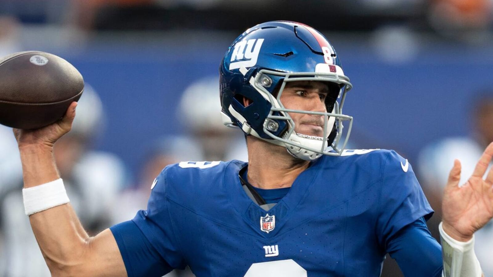 Giants' Jones reacts to 'scary' Sweeney incident