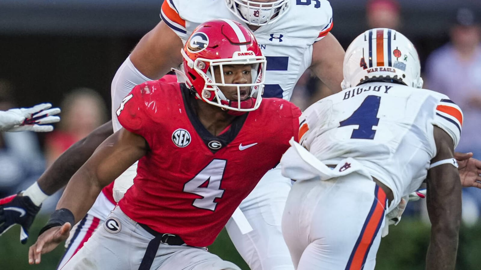 Georgia's leading pass-rusher Smith's injury may impact his draft stock