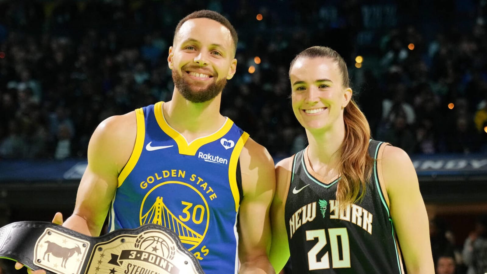 Steph Curry praises Sabrina Ionescu after 3-point shootout win