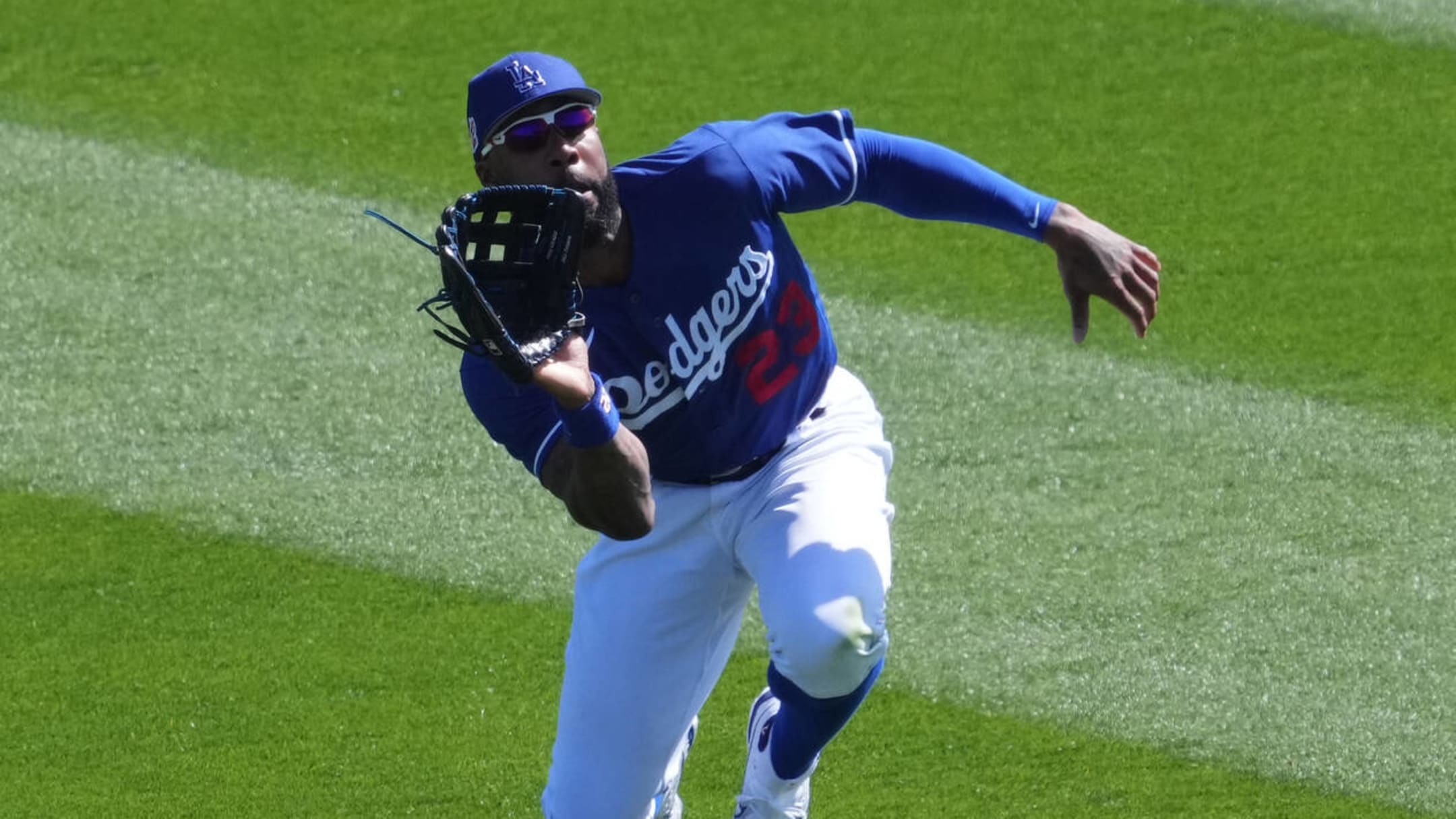 James Outman's strong spring making Dodgers' outfield picture