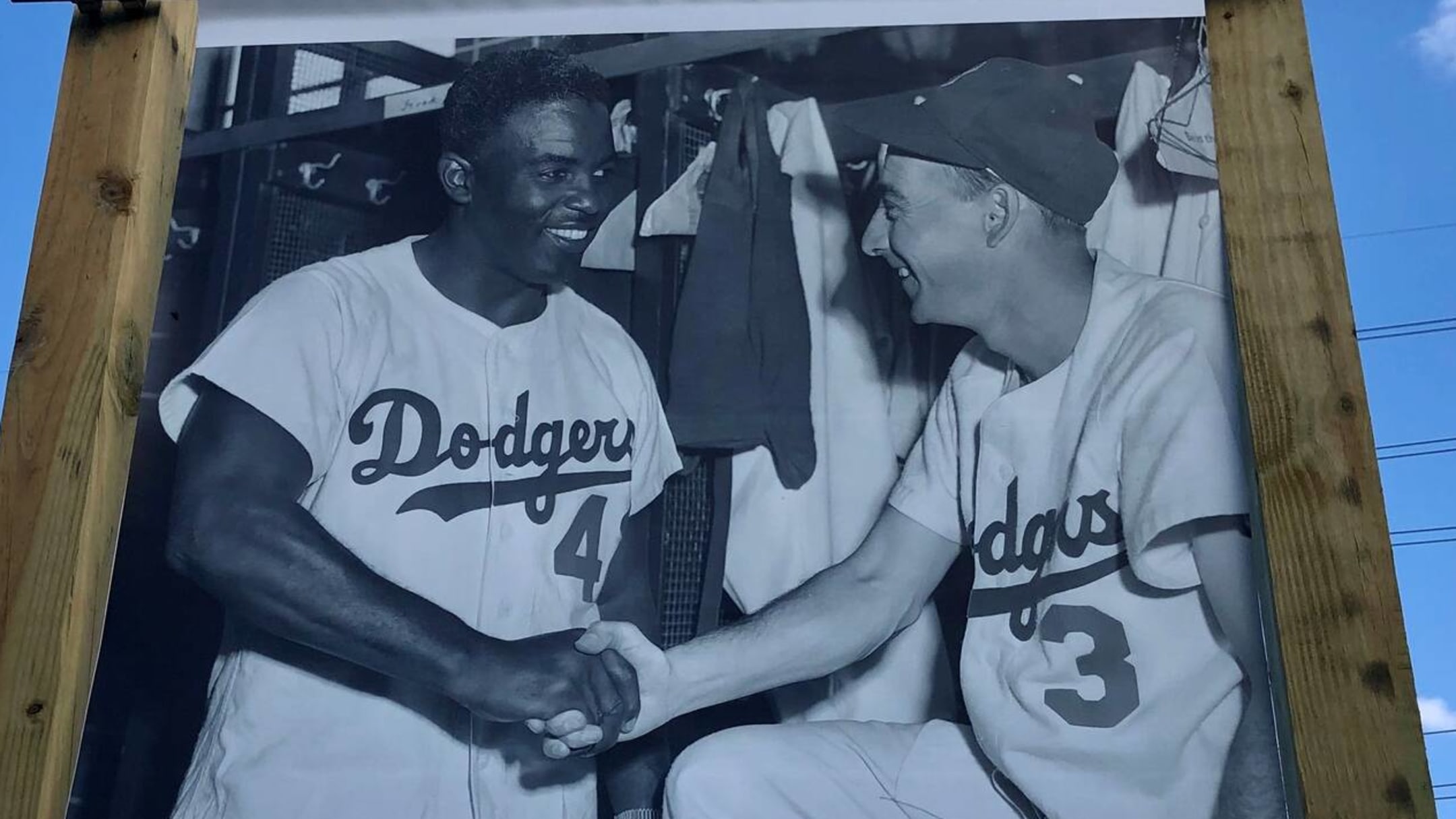 Robinson's 42 In Dodger Blue For All Uniforms On April 15