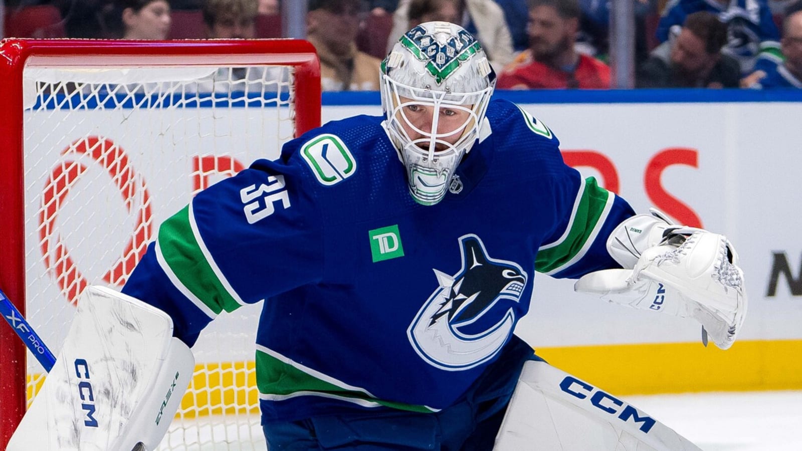 Canucks share excellent update on goalie Thatcher Demko