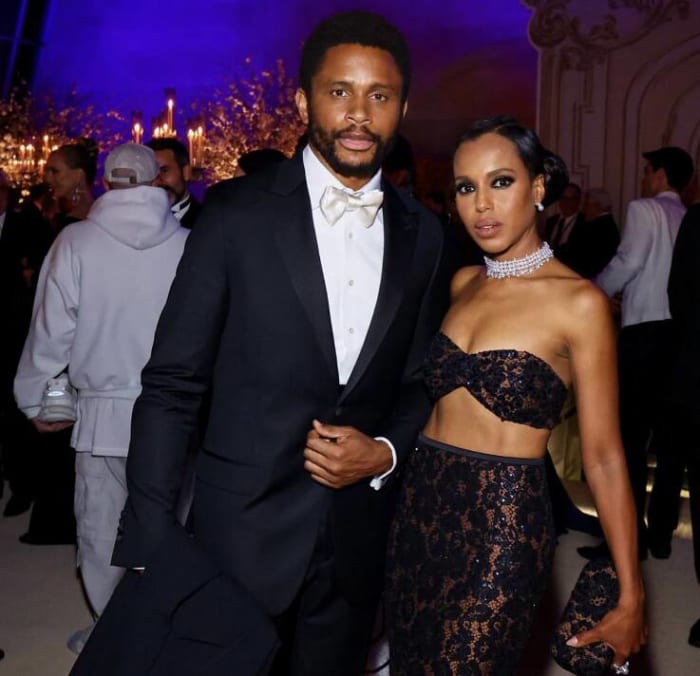 Kerry Washington and Nnamdi Asomugha