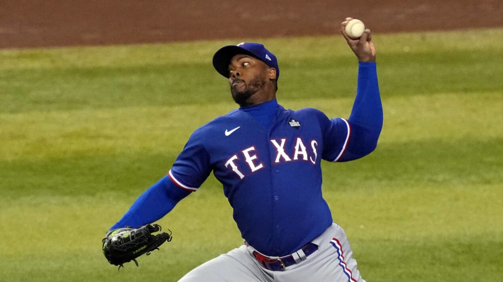 Watch: Rangers turn double play to salvage 'harrowing' Chapman outing