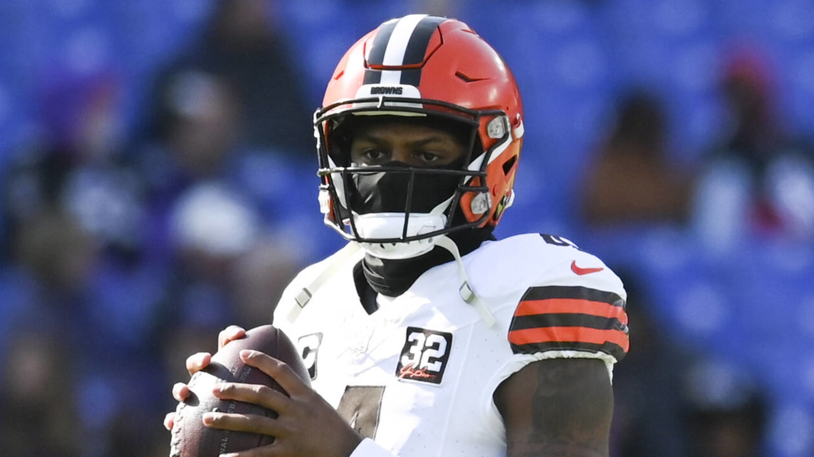 Watch: Browns QB Deshaun Watson throws pick-six against Ravens