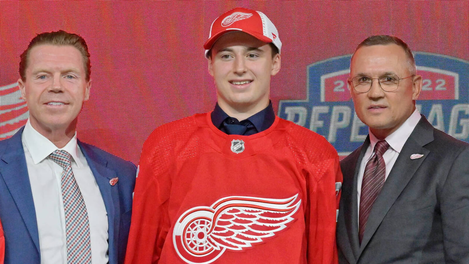 Red Wings recall top forward prospect Marco Kasper