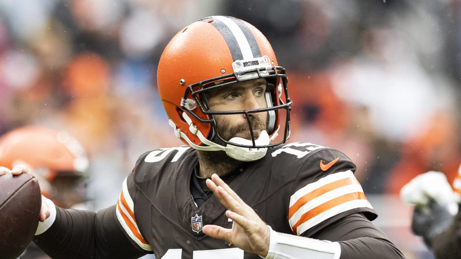 Watch: Browns QB Joe Flacco throws 45-yard pick-six