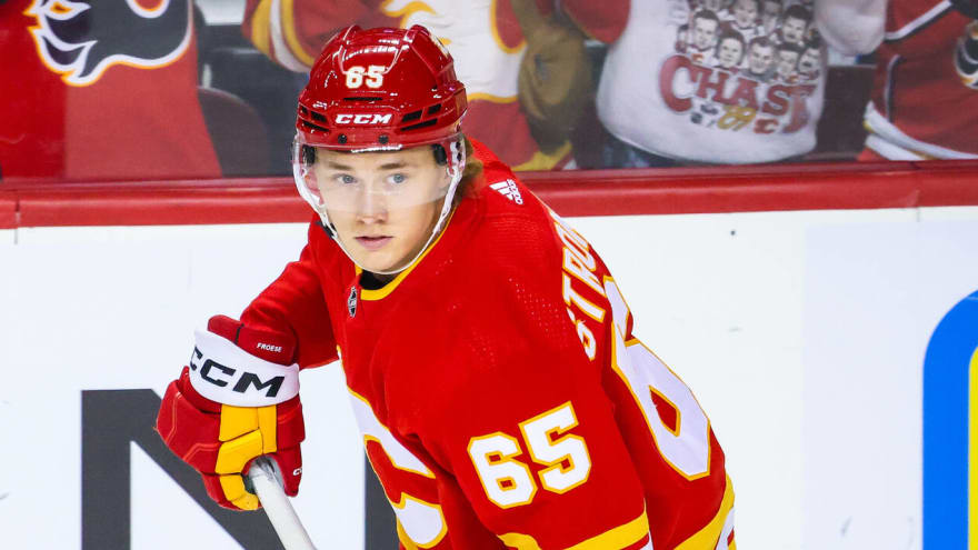 Calgary Flames prospect William Strömgren took a big step forward in 2023-24