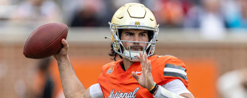 Senior Bowl showing didn't help this QB's draft stock