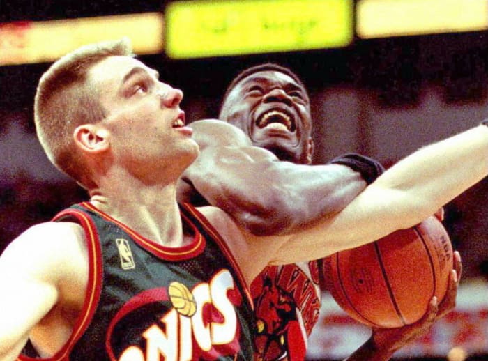Jim McIlvaine, 1996: seven years, $33.6 million