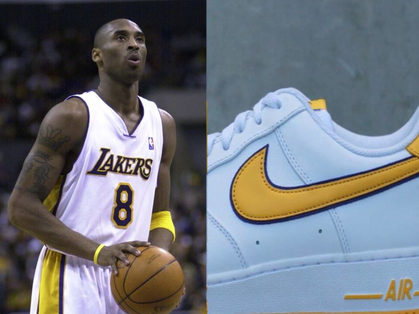 Vanessa Bryant Unveils Upcoming Kobe Inspired Nike Air Force 1 Yardbarker
